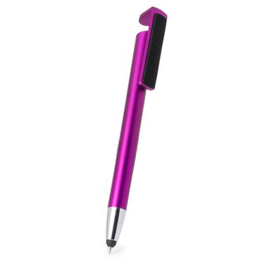 Ручка-стилус кулькова Finex, колір рожевий - AP741969-25- Фото №1