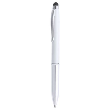 Ручка-стилус кулькова Lampo, колір білий - AP741970-01- Фото №1