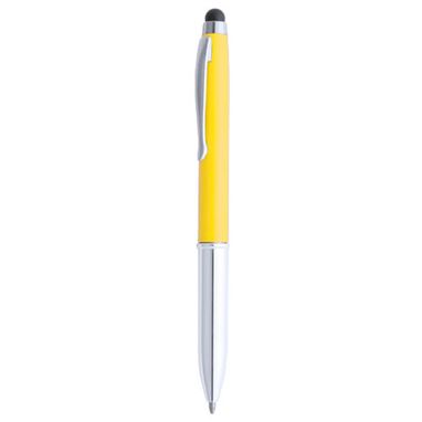 Ручка-стилус шариковая Lampo, цвет желтый - AP741970-02- Фото №1