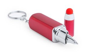 Ручка-стилус шариковая Lovit, цвет красный - AP741993-05- Фото №1