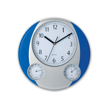 Годинник настінний Prego, колір синій - AP761303-06- Фото №1