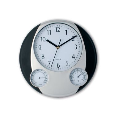 Часы настенные Prego, цвет черный - AP761303-10- Фото №1