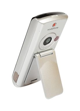 Дзеркало тримач мобільного телефону Keni, колір сріблястий - AP761601-21- Фото №1