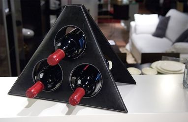 Стелаж для вина Conde, колір чорний - AP761661-10- Фото №2