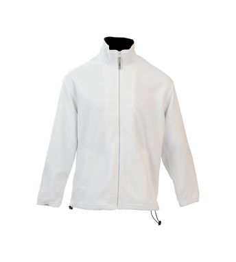 Куртка флисовая Siberia, цвет белый  размер XXL - AP761809-01_XXL- Фото №1
