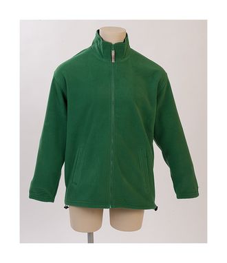 Куртка флисовая Siberia, цвет зеленый  размер L - AP761809-07_L- Фото №1