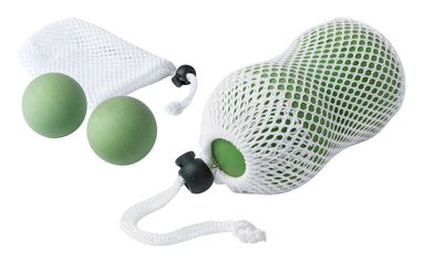 Набор шариков для массажа Relax, цвет зеленый - AP781014-07- Фото №1
