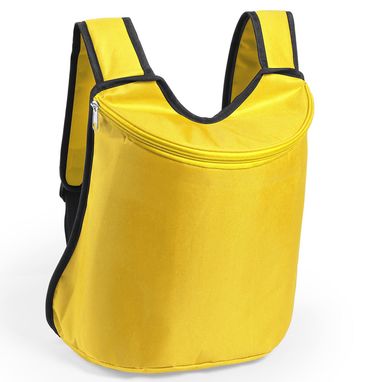 Термосумка-рюкзак Polys, цвет желтый - AP781545-02- Фото №1