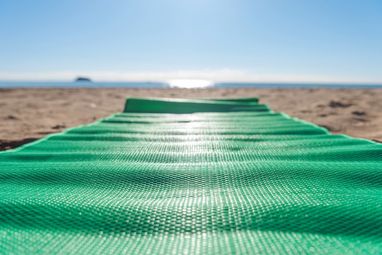 Коврик пляжный Reiven, цвет зеленый - AP781673-07- Фото №3