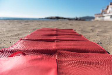 Коврик пляжный Kassia, цвет оранжевый - AP781674-03- Фото №2