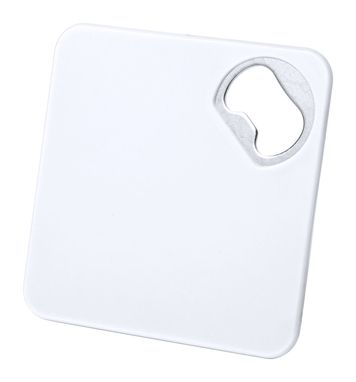 Відкривачка-підставка Olmux, колір білий - AP781764-01- Фото №1