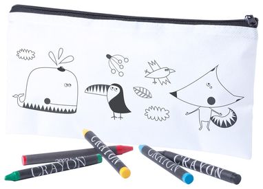 Набір ручок для розмальовки Skinga, колір білий - AP781810-01- Фото №1