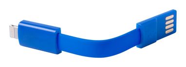 Брелок-зарядный кабель USB Holnier, цвет синий - AP781847-06- Фото №2