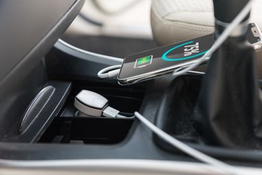 Зарядний автомобільний Gps USB пристрій Lerfalbreter Breter, колір білий - AP781922-01- Фото №3