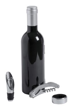 Набор для вина Sousky, цвет черный - AP781939-10- Фото №1