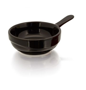Тарелка закусочная Boletus, цвет черный - AP791098-10- Фото №1