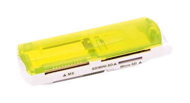Считыватель карт памяти Dira, цвет желтый - AP791282-02- Фото №1