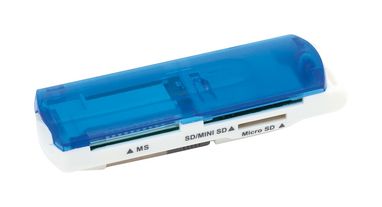 Зчитувач карт пам'яті Dira, колір синій - AP791282-06- Фото №1