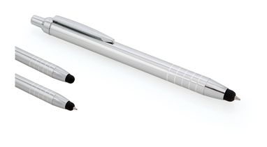 Ручка-стилус кулькова Tecxo, колір сріблястий - AP791955- Фото №1