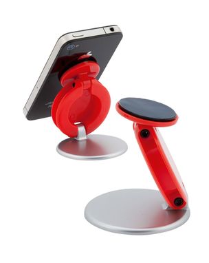 Тримач мобільного телефону регульований Tever, колір червоний - AP791961-05- Фото №1