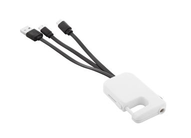 Кабель зарядный USB Ionos, цвет белый - AP800414-01- Фото №2