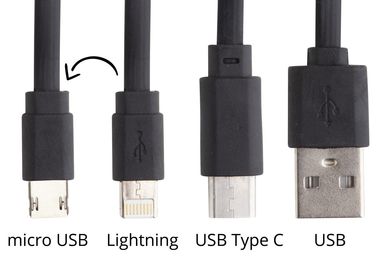 Кабель зарядный USB Ionos, цвет белый - AP800414-01- Фото №7