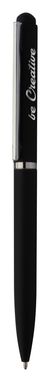 Ручка-стилус кулькова Campbell, колір чорний - AP805994-10- Фото №4