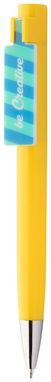 Ручка кулькова CreaClip, колір жовтий - AP809518-02- Фото №1