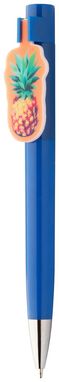 Ручка шариковая CreaClip, цвет синий - AP809518-06- Фото №1