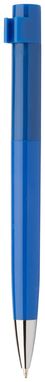 Ручка шариковая CreaClip, цвет синий - AP809518-06- Фото №2