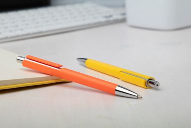 Ручка шариковая Insta, цвет желтый - AP809519-02- Фото №2
