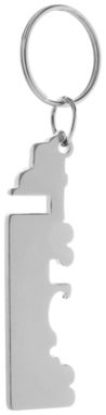 Брелок-відкривачка Peterby, колір сріблястий - AP809548-21- Фото №1