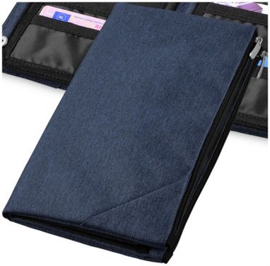 Дорожный бумажник Navigator, цвет синий - 12001301- Фото №2