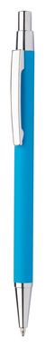 Ручка кулькова Chromy, колір світло-синій - AP845173-06V- Фото №1