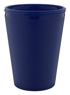 Термокружка индивидуальная CreaCup Mini, с крышкой, цвет синий - AP892007-06_A- Фото №1