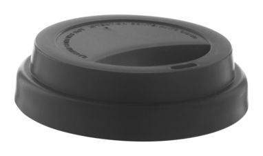 Термокружка індивідуальна CreaCup Mini, з кришкою, колір чорний - AP892007-10_B- Фото №1