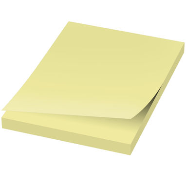 Бумага для заметок Sticky-Mate  50х75, цвет светло-желтый - 21092022- Фото №2