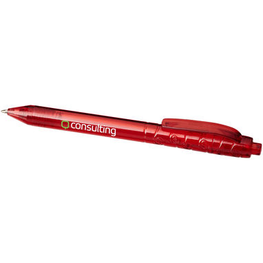 Ручка шариковая Vancouver , цвет красный прозрачный - 10657805- Фото №2