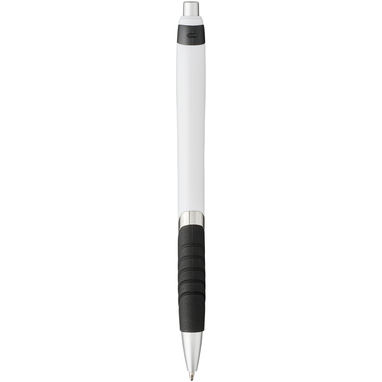 Ручка шариковая Turbo, цвет белый, сплошной черный - 10736100- Фото №3