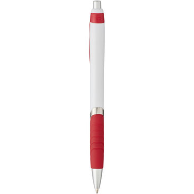 Ручка шариковая Turbo, цвет белый, красный - 10736103- Фото №3