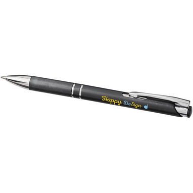 Ручка шариковая Moneta , цвет сплошной черный - 10738200- Фото №2
