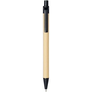 Ручка шариковая Berk , цвет сплошной черный - 10738400- Фото №1