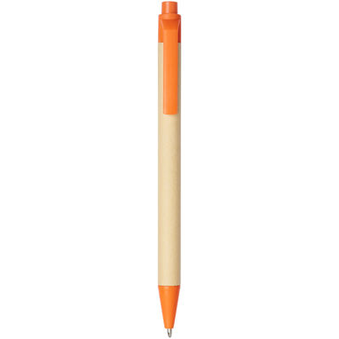 Ручка кулькова Berk , колір помаранчевий - 10738403- Фото №1