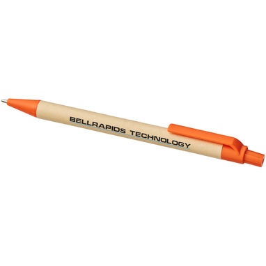 Ручка шариковая Berk , цвет оранжевый - 10738403- Фото №2