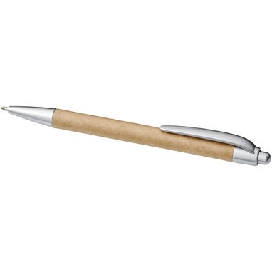 Ручка шариковая Tidore, цвет коричневый - 10739400- Фото №4