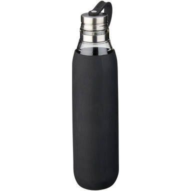 Пляшка спортивна Oasis , колір суцільний чорний - 10059100- Фото №5
