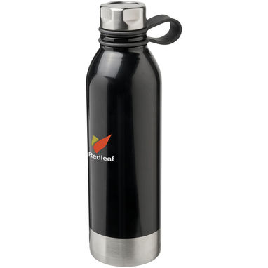 Бутылка спортивная Perth , цвет сплошной черный - 10059700- Фото №2