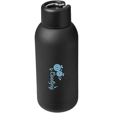 Бутылка спортивная Brea , цвет сплошной черный - 10059800- Фото №2