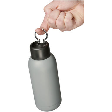 Бутылка спортивная Brea , цвет серый - 10059803- Фото №5