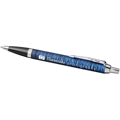 Ручка кулькова Parker IM, спеціальний випуск, колір суцільний чорний, яскраво-синій - 10738700- Фото №2